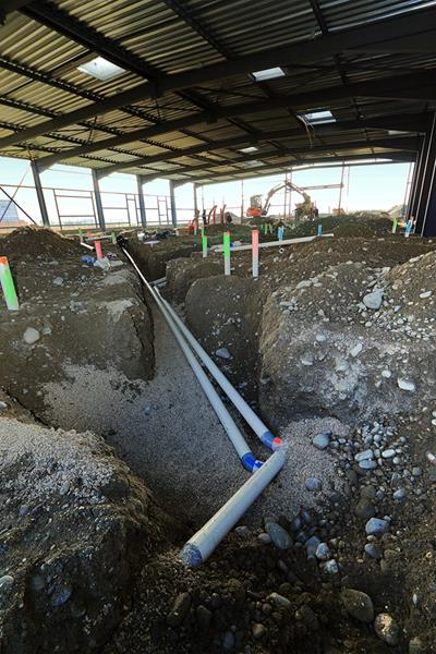 Suivi de chantier LEZTROY Naturopôle Chautagne (du 1er au 15 février)
